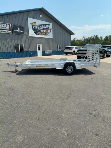New 2027 Aluma 78X14 Single Axle Straight Gate Utility Trailer