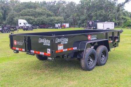 New 2027 7X14 U-Dump Dump Trailer