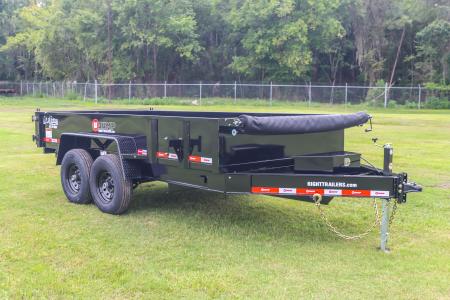 New 2027 7X14 U-Dump Dump Trailer