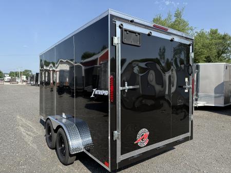 New 2027 Homesteader 7x16IT V-Nose - 7' Interior - BLACK Cargo / Enclosed Trailer