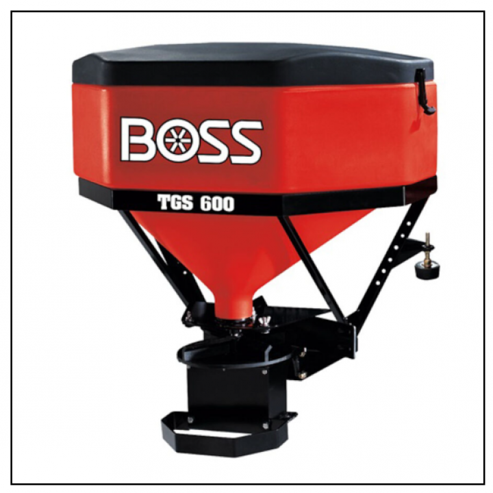 New 2026 BOSS 6 cu ft (TGS0600) Poly Tailgate Spreader