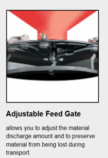 New 2026 BOSS 6 cu ft (TGS0600) Poly Tailgate Spreader