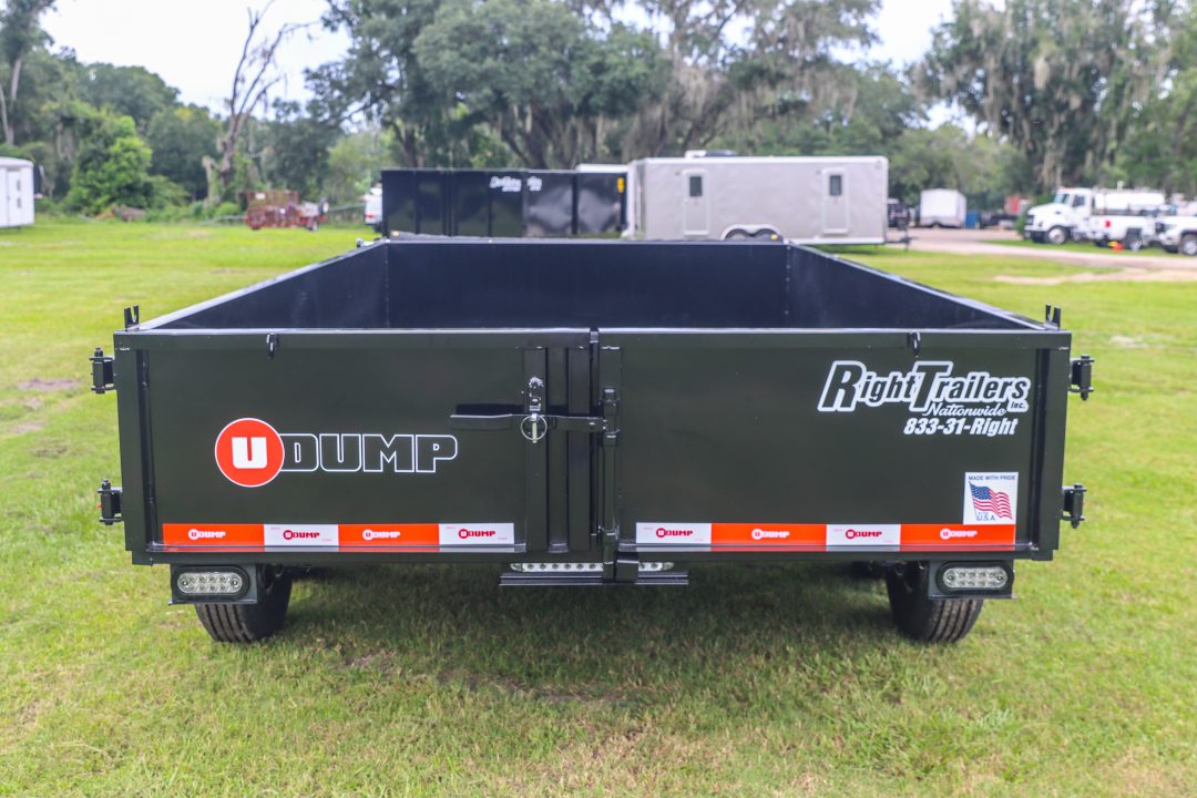 New 2027 7X14 U-Dump Dump Trailer