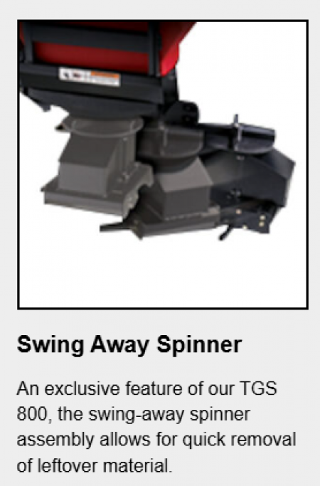New 2026 BOSS 8 cu ft (TGS0800) Salt Spreader