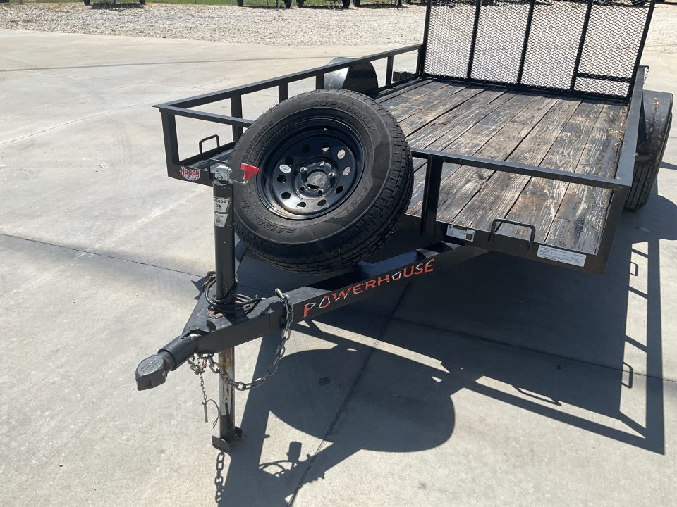 Used 2022 Powerhouse Utility Trailer 77"x12'