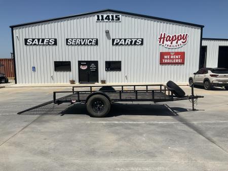 Used 2022 Powerhouse Utility Trailer 77"x12'