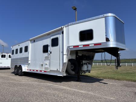 Used 2021 Kiefer Manufacturing 4H 9'LQ Horse Trailer