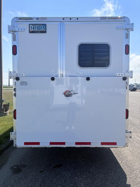Used 2021 Kiefer Manufacturing 4H 9'LQ Horse Trailer