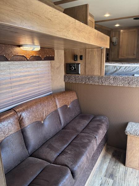 Used 2021 Kiefer Manufacturing 4H 9'LQ Horse Trailer