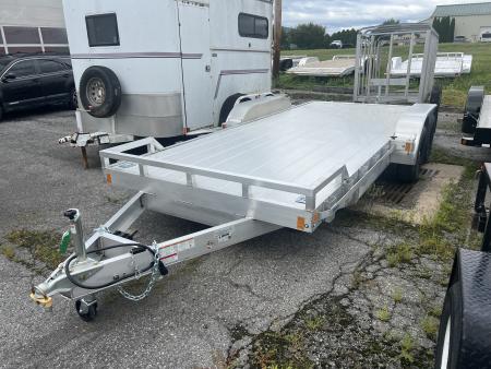 New 2027 Mission 7x18 10K Aluminum Deck Car Hauler