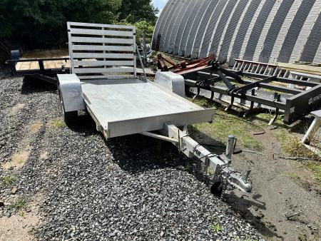 Used 2017 Aluma USED 4.5X8 Utility Trailer