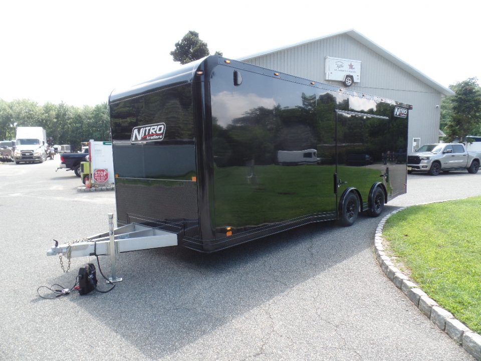 New 2027 Nitro Cast Corner Style 8.5X24 enclosed with o Car / Racing Trailer