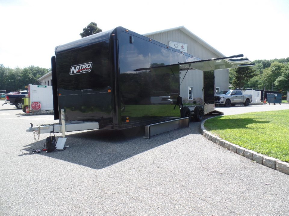 New 2027 Nitro Cast Corner Style 8.5X24 enclosed with o Car / Racing Trailer