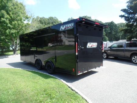 New 2027 Nitro Cast Corner Style 8.5X24 enclosed with o Car / Racing Trailer