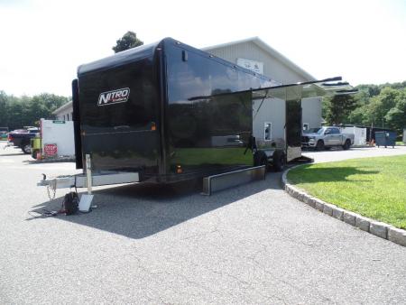New 2027 Nitro Cast Corner Style 8.5X24 enclosed with o Car / Racing Trailer