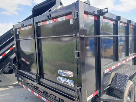 New 2027 Panther Cargo 7X16TA 16k 3FT SIDES TELE DUMP TRAILER