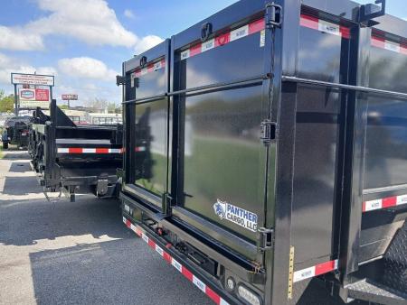 New 2027 Panther Cargo 7X16TA 16k 3FT SIDES TELE DUMP TRAILER