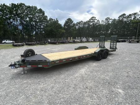 New 2027 Diamond C LPX208 Equipment Trailer, 80"X24' 8K Axles, #12,930 lbs Payload