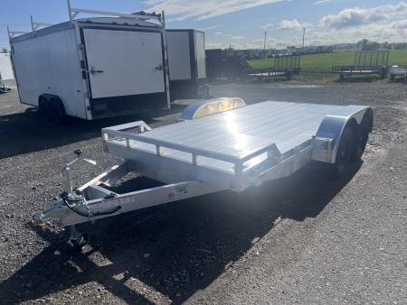 New 2027 Mission 7x16 7K Aluminum Deck Car Hauler