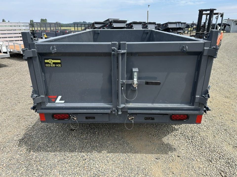 New 2027 LAMAR TRAILERS 60" x 10' DS23 Tandem Axle 7K Dump Trailer 24" SIDES