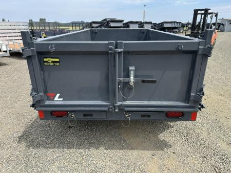 New 2027 LAMAR TRAILERS 60" x 10' DS23 Tandem Axle 7K Dump Trailer 24" SIDES
