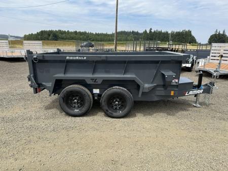 New 2027 LAMAR TRAILERS 60" x 10' DS23 Tandem Axle 7K Dump Trailer 24" SIDES