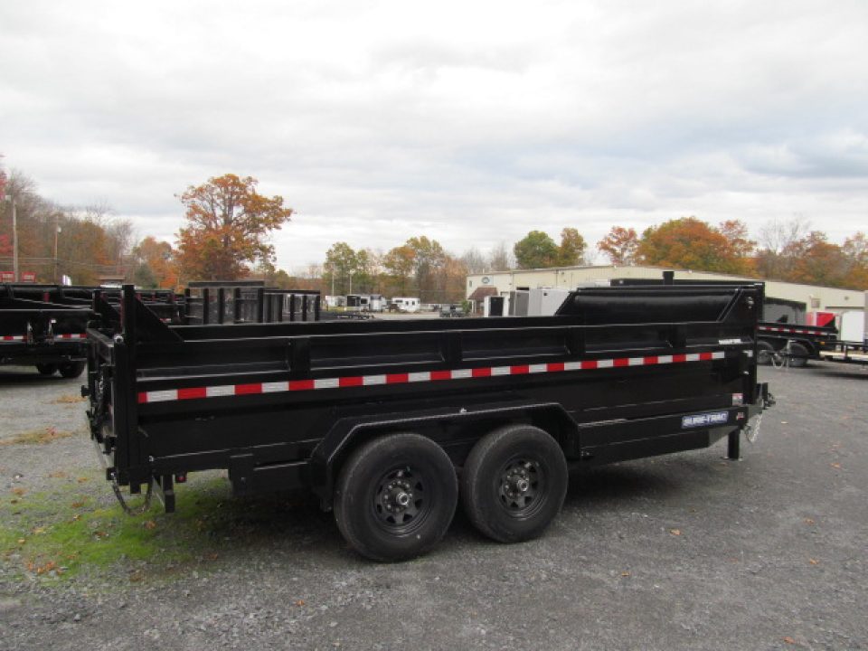 New Sure-Trac 7 X 14 14K Telescopic Dump Trailer