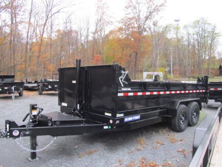 New Sure-Trac 7 X 14 14K Telescopic Dump Trailer