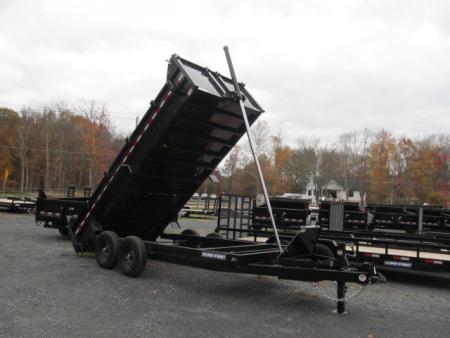 New Sure-Trac 7 X 14 14K Telescopic Dump Trailer
