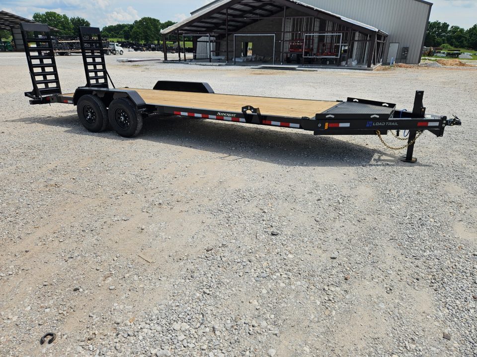 New 2026 Load Trail 83X22 TANDEM 14K EQUIPMENT HAULER W/6" I-BEAM FRAME FULL TONGUE BOX & WIDE STANDUPS
