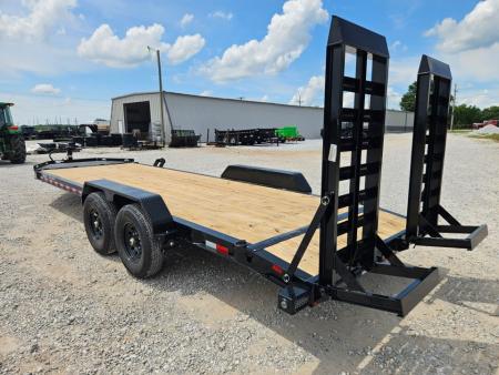 New 2026 Load Trail 83X22 TANDEM 14K EQUIPMENT HAULER W/6" I-BEAM FRAME FULL TONGUE BOX & WIDE STANDUPS