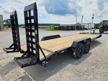 New 2026 Load Trail 83X22 TANDEM 14K EQUIPMENT HAULER W/6" I-BEAM FRAME FULL TONGUE BOX & WIDE STANDUPS