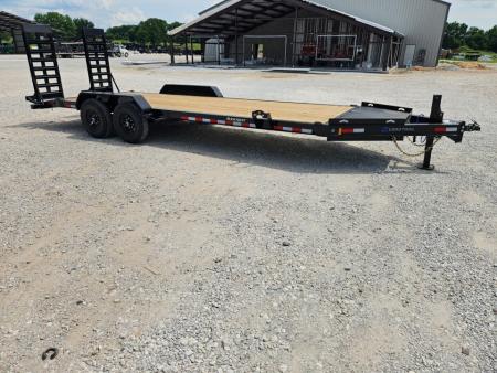 New 2026 Load Trail 83X22 TANDEM 14K EQUIPMENT HAULER W/6" I-BEAM FRAME FULL TONGUE BOX & WIDE STANDUPS