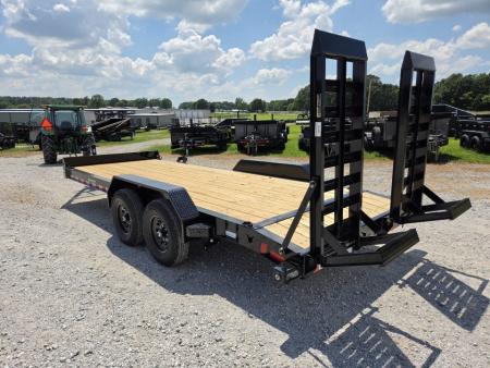 New 2027 Load Trail 83X20 TANDEM 14K EQUIPMENT HAULER W/WIDE STANDUP RAMPS