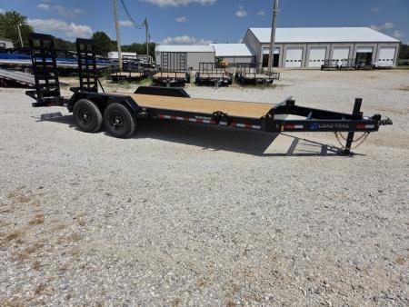 New 2027 Load Trail 83X20 TANDEM 14K EQUIPMENT HAULER W/WIDE STANDUP RAMPS