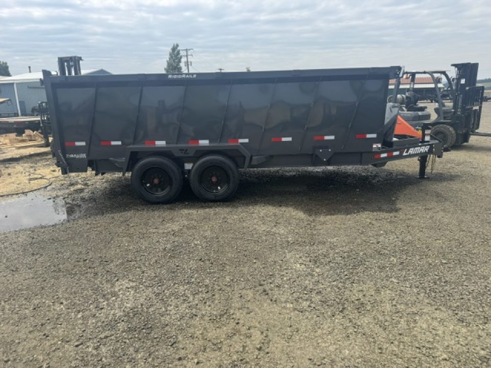 New 2027 LAMAR TRAILERS 83x16/ 16K DL28 Dump Trailer 48" SIDES