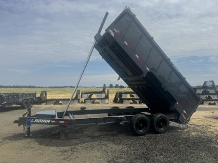 New 2027 LAMAR TRAILERS 83x16/ 16K DL28 Dump Trailer 48" SIDES