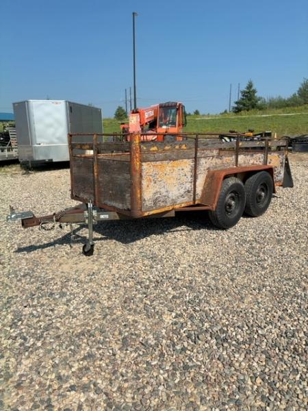 Used 1976 Other 5x12 Tandem Axle Utility Trailer