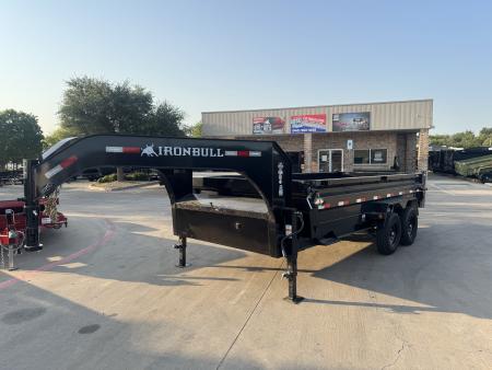 New 2026 Iron Bull DTG 83X16 Dump Trailer (damaged no warranty)