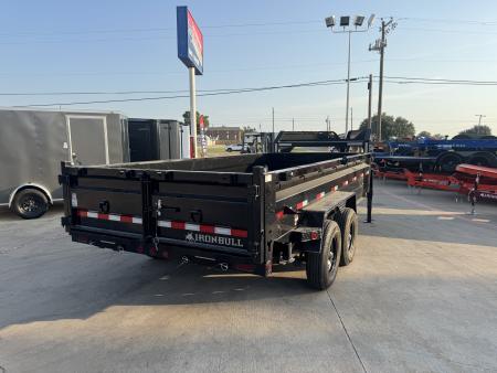 New 2026 Iron Bull DTG 83X16 Dump Trailer (damaged no warranty)