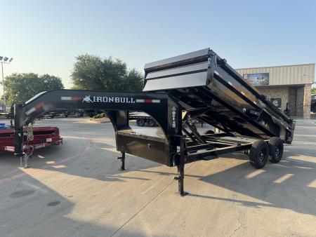 New 2026 Iron Bull DTG 83X16 Dump Trailer (damaged no warranty)