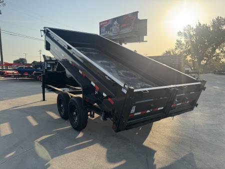 New 2026 Iron Bull DTG 83X16 Dump Trailer (damaged no warranty)