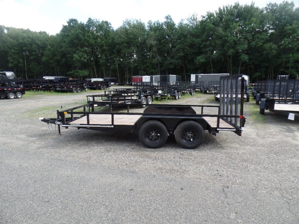 New 2026 Cam Superline 7X14 Tandem Axle 7,000 lb. GVWR Landscape Trailer