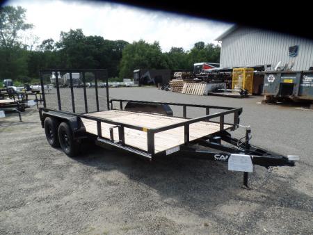 New 2026 Cam Superline 7X14 Tandem Axle 7,000 lb. GVWR Landscape Trailer