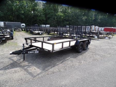 New 2026 Cam Superline 7X14 Tandem Axle 7,000 lb. GVWR Landscape Trailer