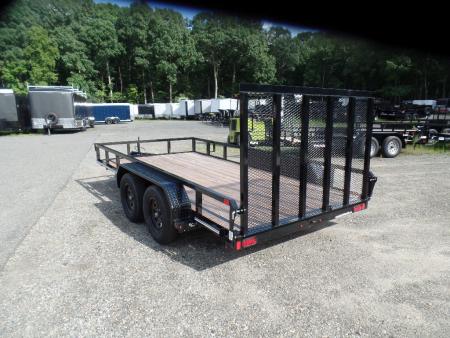 New 2026 Cam Superline 7X14 Tandem Axle 7,000 lb. GVWR Landscape Trailer