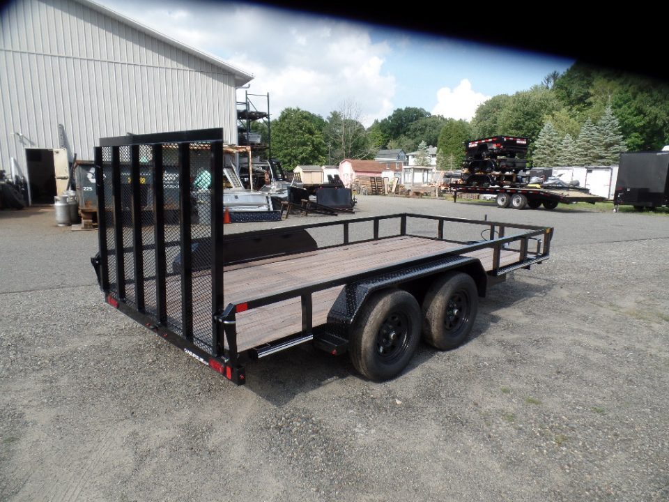 New 2026 Cam Superline 7X14 Tandem Axle 7,000 lb. GVWR Landscape Trailer