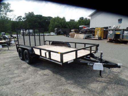 New 2026 Cam Superline 7X14 Tandem Axle 7,000 lb. GVWR Landscape Trailer