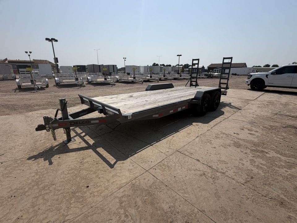 New 2026 Delco Trailers 20' HD Equipment Trailer