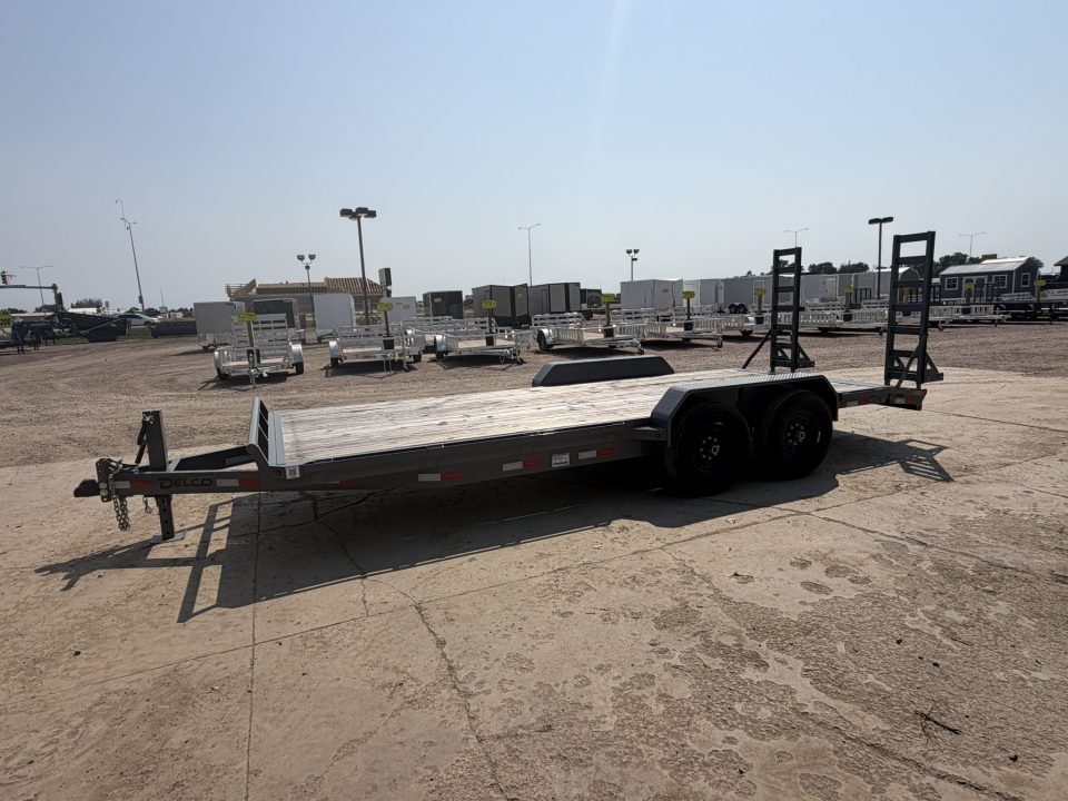 New 2026 Delco Trailers 20' HD Equipment Trailer